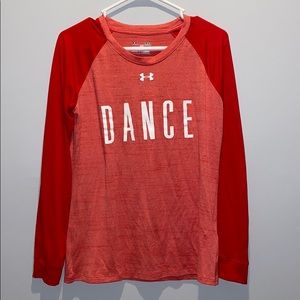 Red dance tee